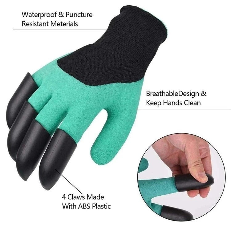 Garden Claw Gloves – For Digging, Planting & Weeding