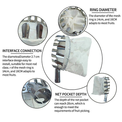 Fruit Picker Head Basket