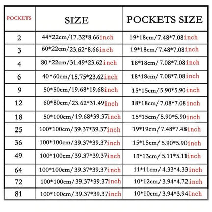 Vertical Hanging Grow Pockets