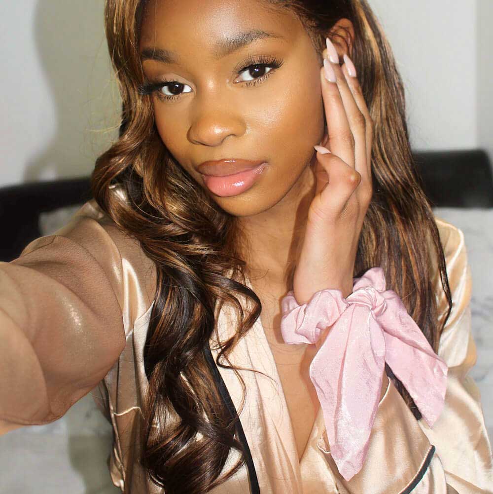 Elle Satin Scrunchie