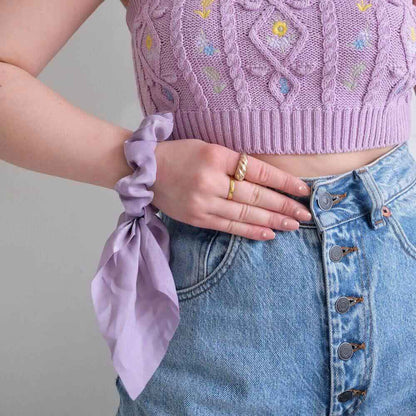 Elle Satin Scrunchie