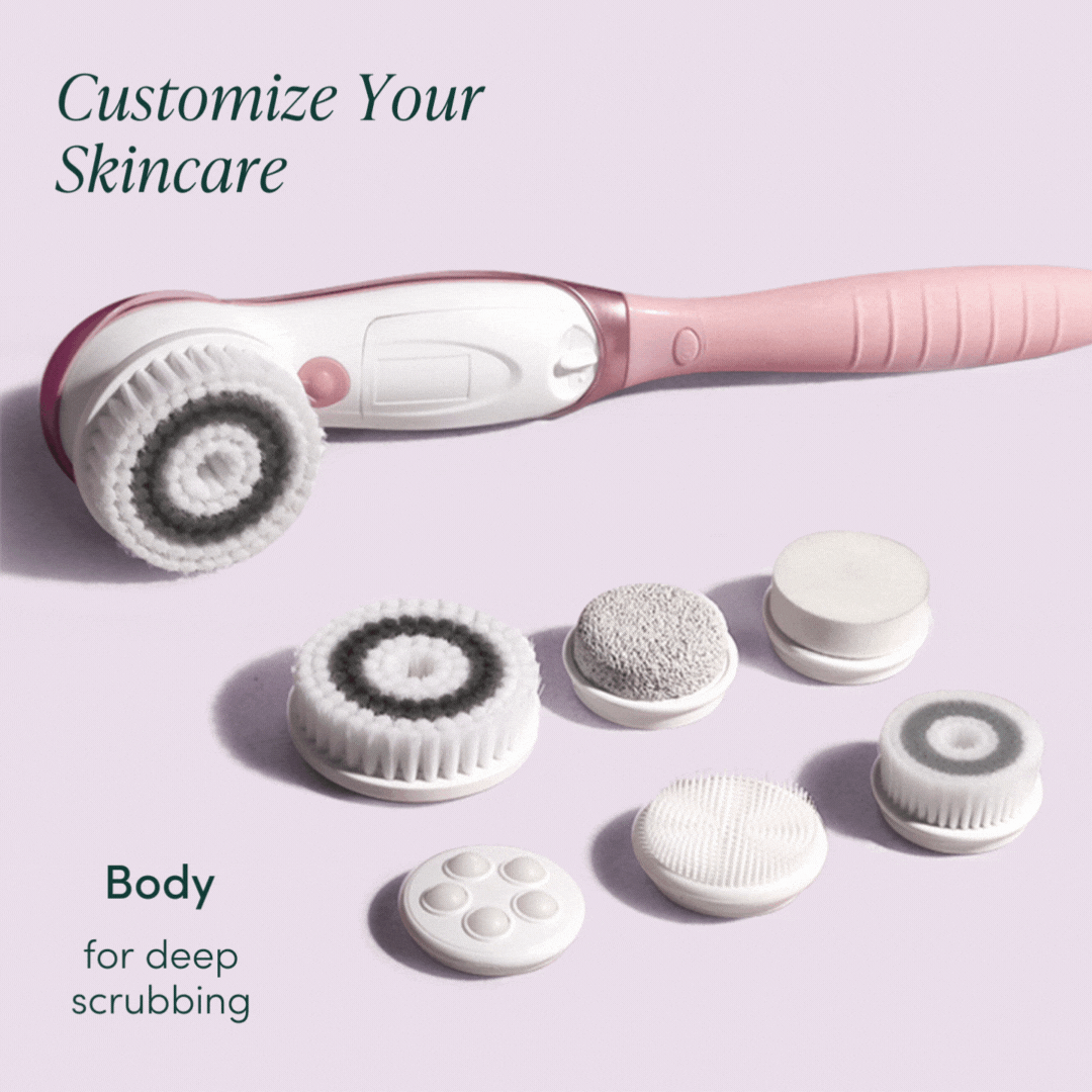 Cora 7 Body Cleansing Brush Set