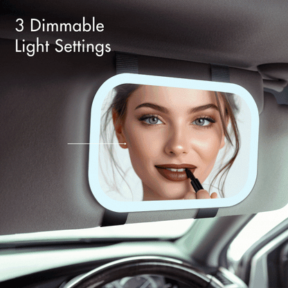 Juni 2 Lighted Car Visor Mirror