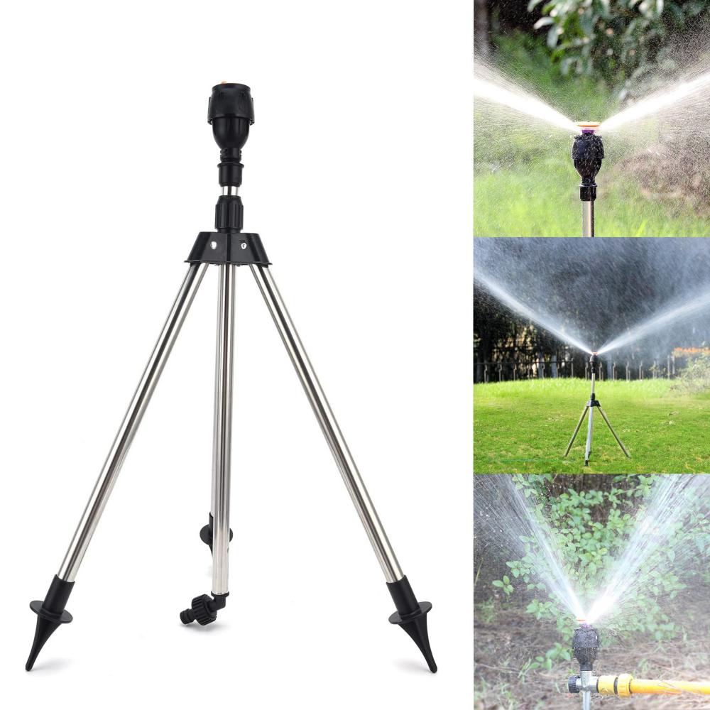 360-Degree Rotating Tripod Lawn Sprinkler